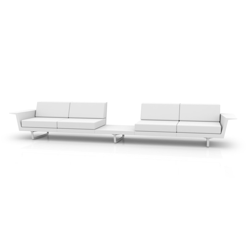 Sofa Delta with table for 4 persons