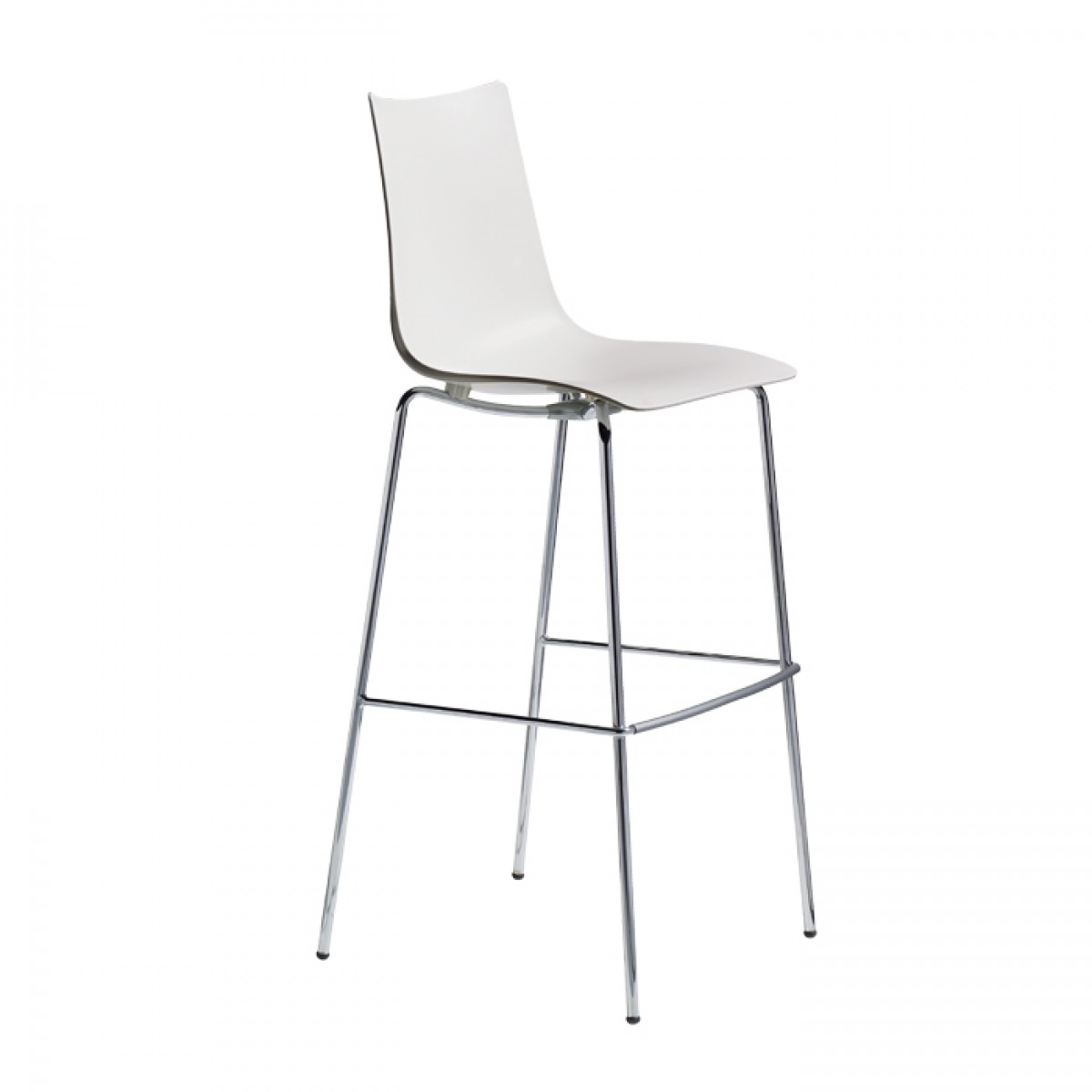 ZEBRA TECHNOPOLYMER BARSTOOL h.80/h.65