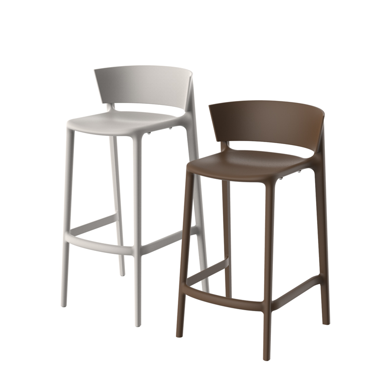 AFRICA BAR STOOL 48x47x95