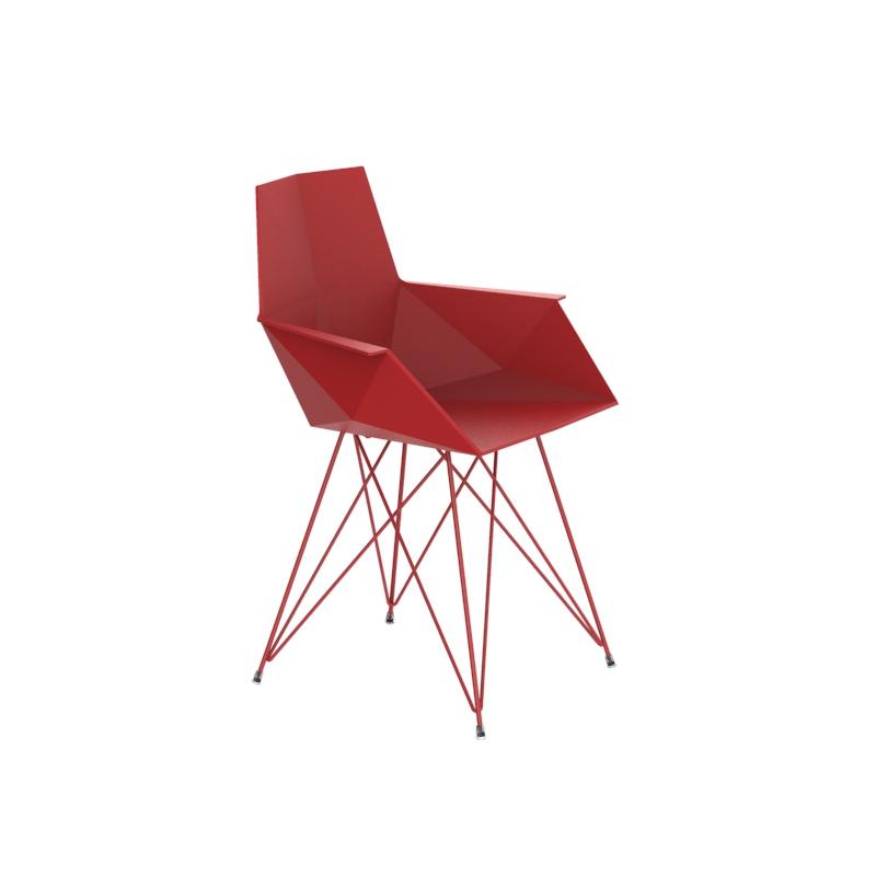 FAZ ARMCHAIR steel base